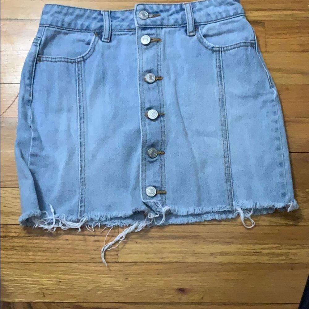 jean skirt